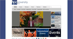 Desktop Screenshot of hpcuniversity.org